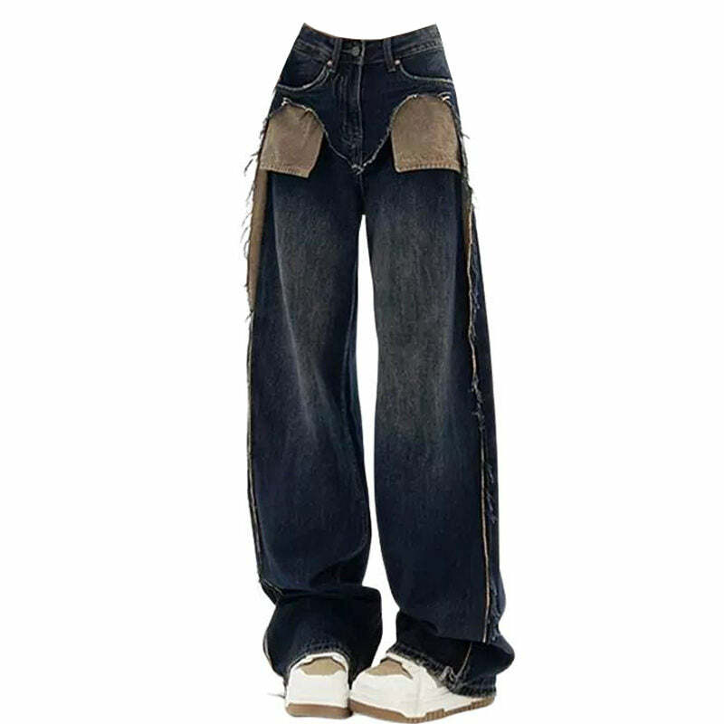 Canyon Town Cowboy Jeans - Trendy Y2K Outfits for Women & Girls