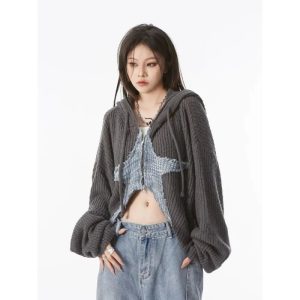 Celestial Shadow Hoodie - Trendy Y2K Outfits for Women & Emo Styles