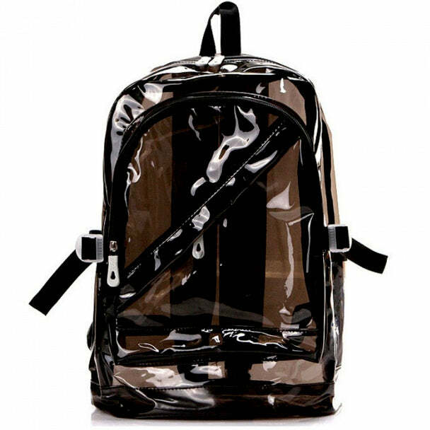 Clear Backpack for Y2K Outfits Women - Trendy & Stylish Accessory