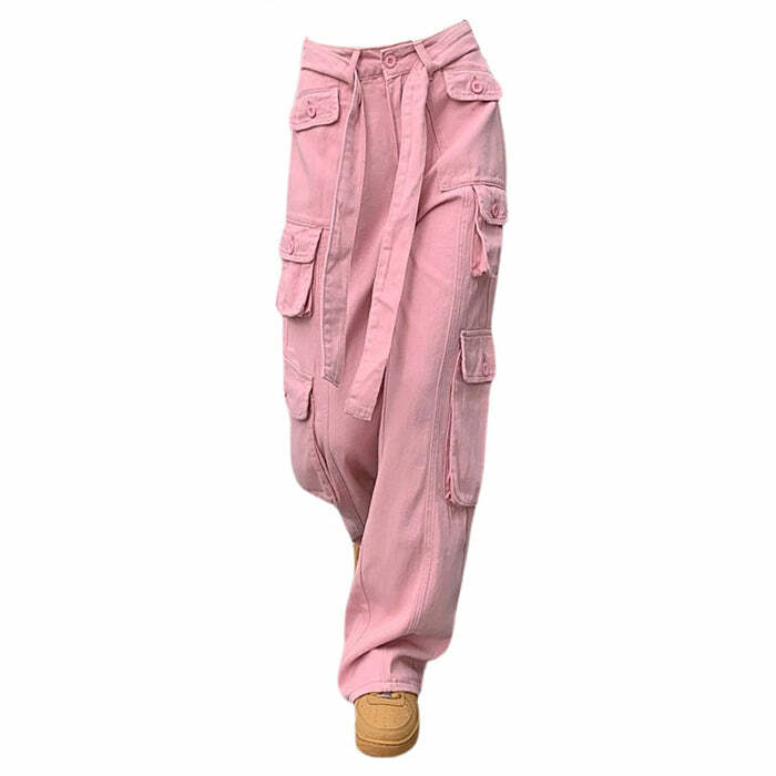 Comfy Cute Cargo Pants for Y2K Outfits Women - Trendy Street Style Fashion