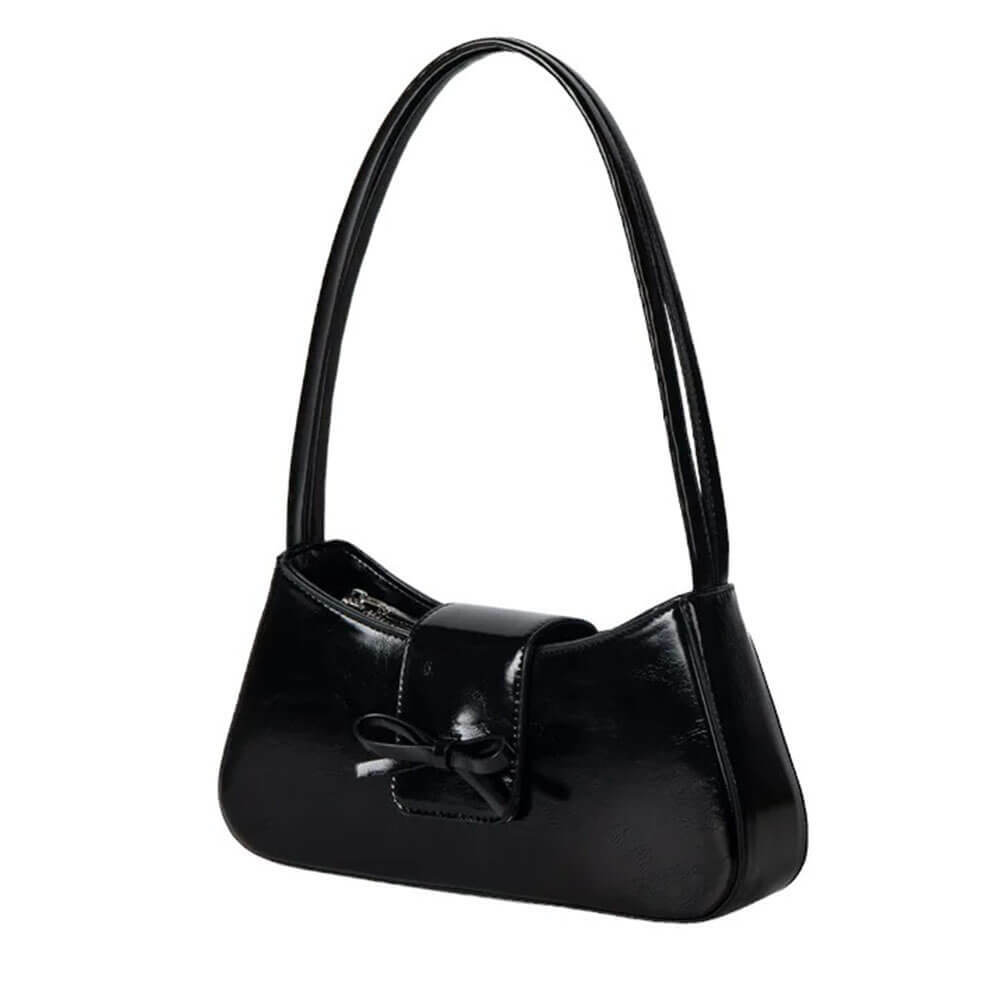 Coquette Bow Baguette Bag - Trendy Y2K Outfits for Women & Girls