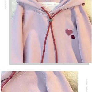 Fall Sweetheart Charm Hoodie - Trendy Y2K Outfits for Women & Girls