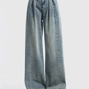 Fall Ultra Wide-Leg Baggy Jeans - Y2K Outfits for Women, Trendy Styles