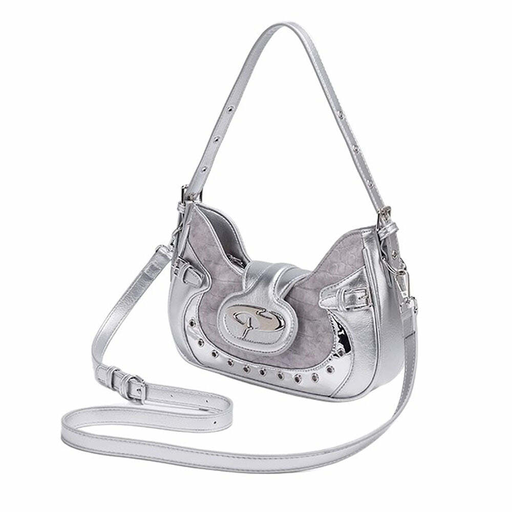 Future World Y2K Mini Shoulder Bag - Trendy Y2K Outfits for Women