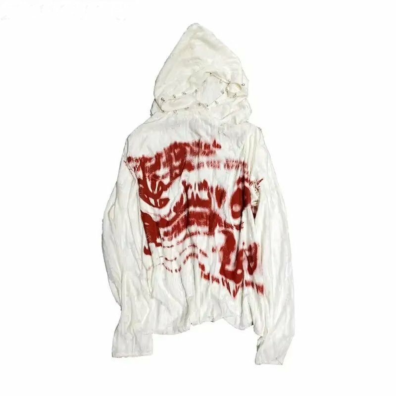 Grunge Graffiti Hoodie - Trendy Y2K Outfits for Women & Street Style