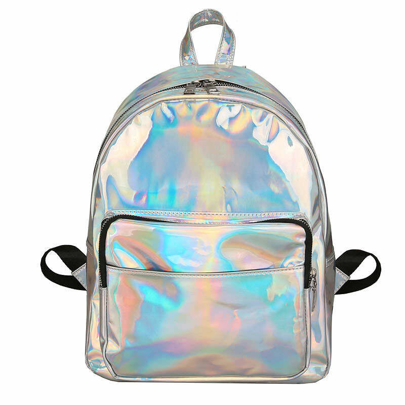 Holo Mini Backpack - Trendy Y2K Outfits for Women, Cute & Aesthetic Style