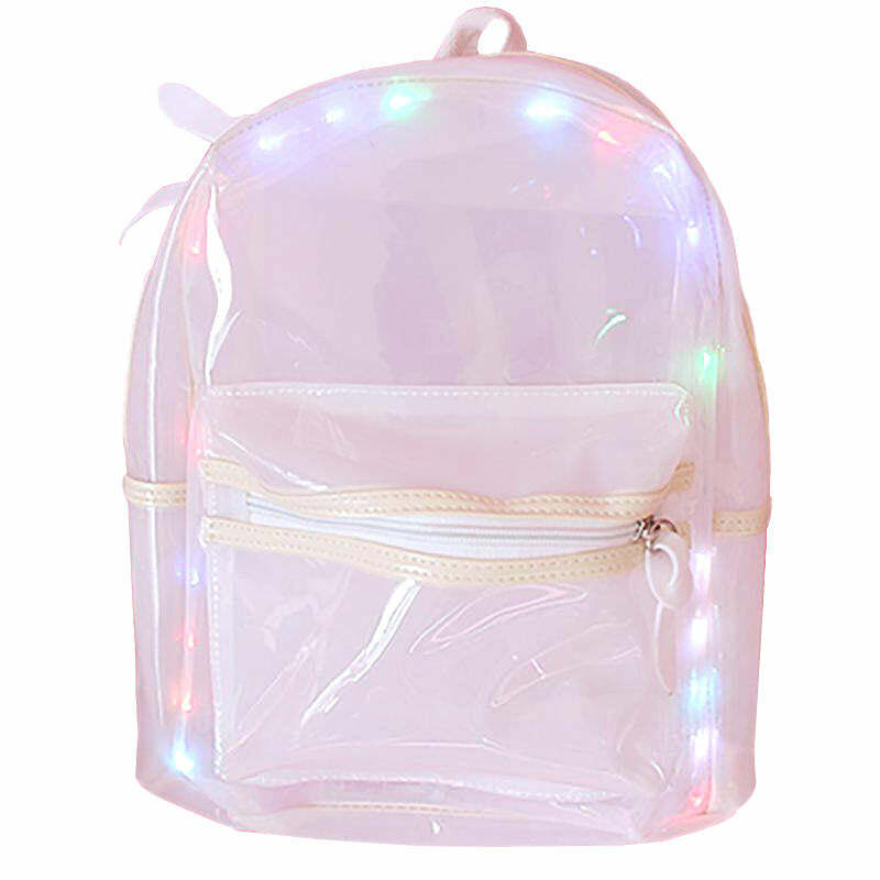 Light Show Backpack - Trendy Y2K Outfits for Women, Emo & Club Styles