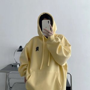 Minimalist Pastel Hoodie - Trendy Y2K Outfits for Women & Girls