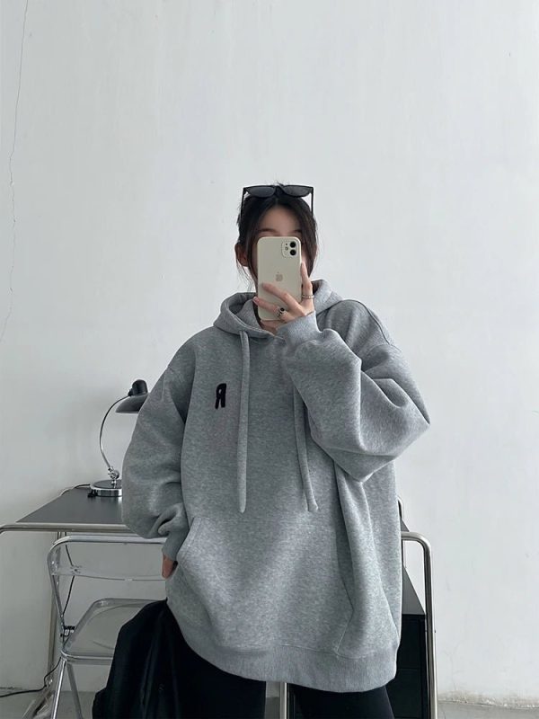 Minimalist Pastel Hoodie - Trendy Y2K Outfits for Women & Girls