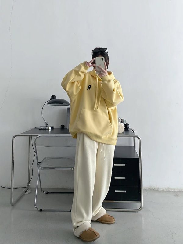 Minimalist Pastel Hoodie - Trendy Y2K Outfits for Women & Girls