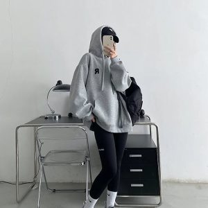 Minimalist Pastel Hoodie - Trendy Y2K Outfits for Women & Girls