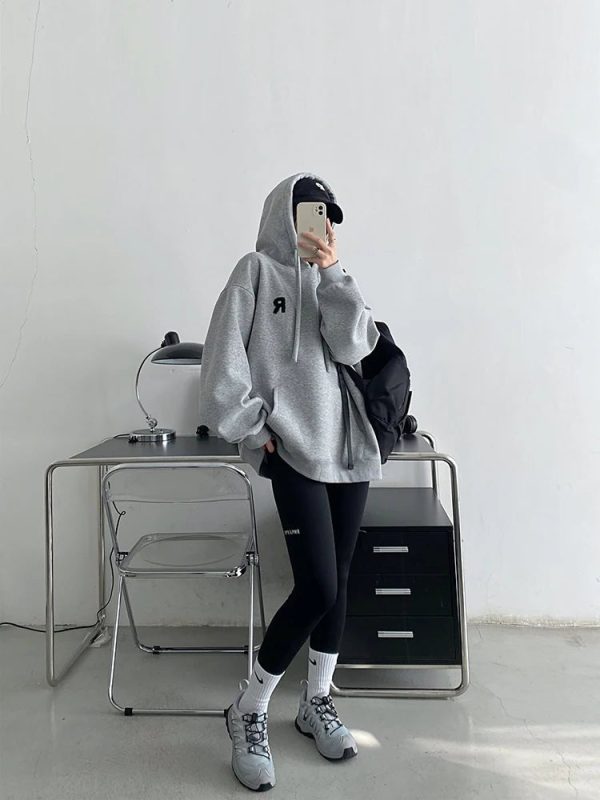 Minimalist Pastel Hoodie - Trendy Y2K Outfits for Women & Girls