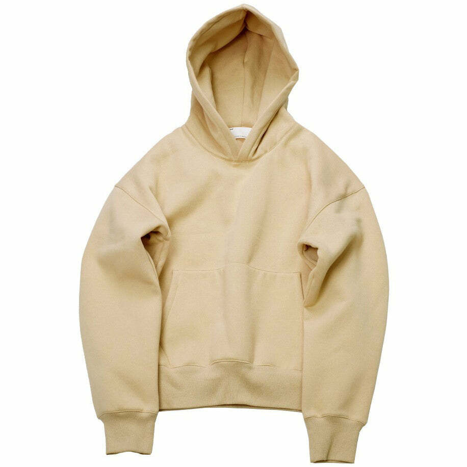 Nude Hoodie - Trendy Y2K Outfits for Women, Aesthetic 2000s Style