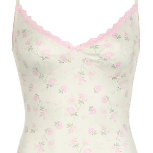 Sweet Blossom Lace Top - Y2K Outfits for Women, Cute & Aesthetic Styles