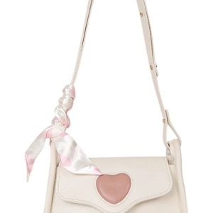 Sweetheart Charm Shoulder Bag - Y2K Outfits for Women, Cute & Trendy