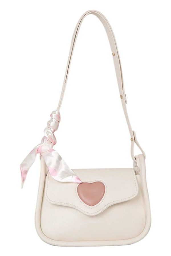 Sweetheart Charm Shoulder Bag - Y2K Outfits for Women, Cute & Trendy