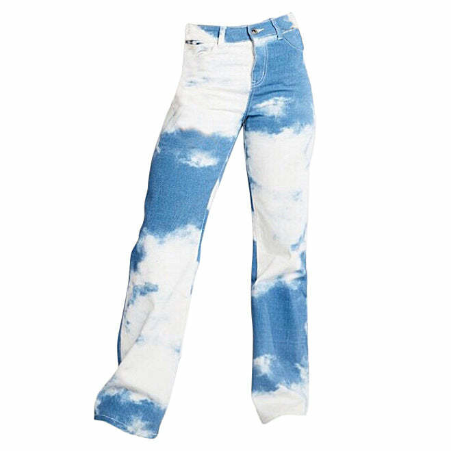 Tie Dye Wide Pants - Trendy Y2K Outfits for Women, Cute & Aesthetic Styles