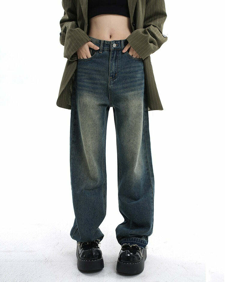 Wash Me Out Wide Leg Jeans - Trendy Y2K Outfits for Women & Girls