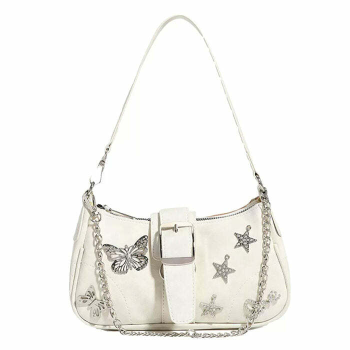 Y2K Star Butterfly Handbag - Trendy Y2K Outfits for Women & Girls